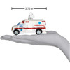 Old World Christmas Blown Glass Ornament for Christmas Tree, Ambulance
