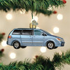 Old World Christmas Blown Glass Ornament for Christmas Tree, Soccer Mom Minivan