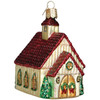 Old World Christmas Glass Blown Ornament for Christmas Tree, Christmas Chapel