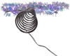 Kurt Adler String Light Star Christmas Tree Topper Set, Silver, 12"