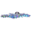 Kurt Adler Lighted Tinsil Star Tree Topper with LED lights. 12"