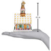 Old World Christmas Glass Blown Ornament for Christmas Tree, Gingerbread Church