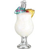 Old World Christmas Glass Blown Ornament, Pina Colada (With OWC Gift Box)