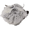 Kurt Adler Indoor Tabletop Decor, Grey and White Owl, 10"