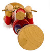 Kurt Adler Wooden Nutcracker Ornaments, 5" (Set of 4)