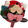 Kurt Adler Disney Minnie Mouse with Candy Cane Nutracker, 10"