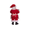 Kurt Adler Fabriche Tray Face Cake Santa Christmas Figurine, 10.5in