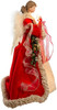 Kurt Adler 10-light Red and Ivory Angel Lighted Treetop, 16"