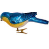 Kurt Adler Noble Gems Traditions Glass Bluebird Ornament