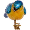 Kurt Adler Noble Gems Traditions Glass Bluebird Ornament