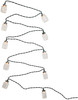 Kurt Adler Indoor Outdoor Novelty String 10- Light Set, Mason Jars, 10ft