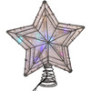 Kurt Adler UL 10-Light LED Color-Changing Star Treetop, 12"