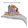 Old World Ginger Cottages Wooden Ornaments Crab Shack, 4.62"