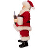 Kurt Adler Fabric Hershey Bar Santa Christmas Figurine, 10in