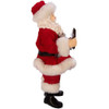 Kurt Adler Fabriche Tabletop Christmas Figurine, Officially Licensed Santa with Hershey Bars, 10"