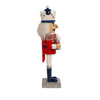 Kurt Adler Wooden Nutcracker, Budweiser "King of Beer" with Clydesdale Beer Stein, 10"