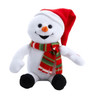 Kurt Adler Animated Holiday Plush Figurine with Sound Effects, Laughing & Farting Snowman, 10"