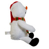 Kurt Adler Animated Holiday Plush Figurine with Sound Effects, Laughing & Farting Snowman, 10"