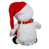 Kurt Adler Animated Holiday Plush Figurine with Sound Effects, Laughing & Farting Snowman, 10"