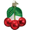 Old World Christmas Blown Glass Ornament for Christmas Tree, Cherries