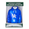 Old World Christmas Glass Blown Ornament, Kentucky Hoodie, 4.5" (With OWC Gift Box)