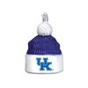 Old World Christmas Glass Blown Ornament, Kentucky Beanie, 4.5" (With OWC Gift Box)