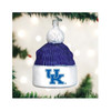 Old World Christmas Glass Blown Ornament, Kentucky Beanie, 4.5" (With OWC Gift Box)