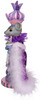 Kurt Adler Hollywood Sugar Plum Mouse King Nutcracker, Multi, 15"