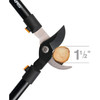 Fiskars Steel Bypass Loppers with Shock-Absorbing Handles for Tree Branch Trimming, 28" Fiskars Steel Bypass Loppers with Shock-Absorbing Handles for Tree Branch Trimming, 28"