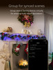 Twinkly Pre-Lit Wreath ?? App-controlled LED Artificial Christmas Wreath with 50 RGB+W (16 Million Colors + Warm White) LEDs. 2 Feet Diameter. Green Wire. Indoor Smart Christmas Lighting Decoration