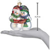 Old World Christmas Glass Blown Ornament for Christmas Tree, Best Friends