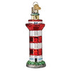 Old World Christmas Glass Blown Ornament for Christmas Tree, Hilton Head Lighthouse