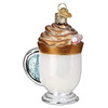 Old World Christmas Blown Glass Ornament for Christmas Tree, Whipped Coffee