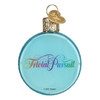 Old World Christmas Blown Glass Ornament for Christmas Tree, Trivial Pursuit