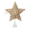 Kurt Adler (#H4205) Natural w/ Pinecone Accent Star Christmas Tree Topper, 12"