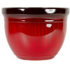 Gardener Select Madison Planter, Red Drip, 15"