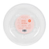 Curtis Wagner Plastics Clear Designer Series Heavy Plant Saucers, Footed — 6”