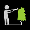 HEDGE SHEAR 8'' POWER LEVER