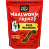 Happy Hen Treats Mealworm Frenzy – 100% Natural Dried Mealworms – High-Protein Poultry Snack, 30oz