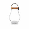 Krinner Lumix Solar Powered Home Decoration Glass LED Display Jar, Bold, 13.5"