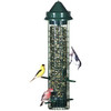 Brome Squirrel Buster Classic Tube Bird Feeder, Green