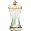 Old World Christmas Blown Glass Ornament for Christmas Tree, Irish Angel