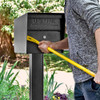 Mail Boss 7506 Mail Manager Curbside Locking Security Mailbox, Black, Large