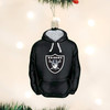 Old World Christmas Blown Glass Ornament for Christmas Tree, Las Vegas Raiders Hoodie