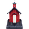 North States Village Collection Squirrel-Proof School House Bird Feeder, 5lb Seed Capacity