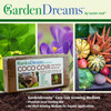 Garden Dreams by Luster Leaf Coco Coir Growing Medium Brick, 1.4#
