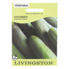 Livingston Seed Cucumber Straight Eight Seeds Packet
