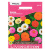 Livingston Seeds Zinnia Cut & Come Again Seeds Packet