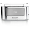 Russell Hobbs Glass Accent Long Toaster, Silver & Stainless Steel, 2-Slice