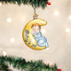 Old World Christmas Blown Glass Ornament for Christmas Tree, Baby's 1st, Dreamtime Boy